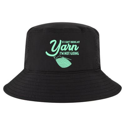 Crocheting Knitting Yarn Gift Cool Comfort Performance Bucket Hat