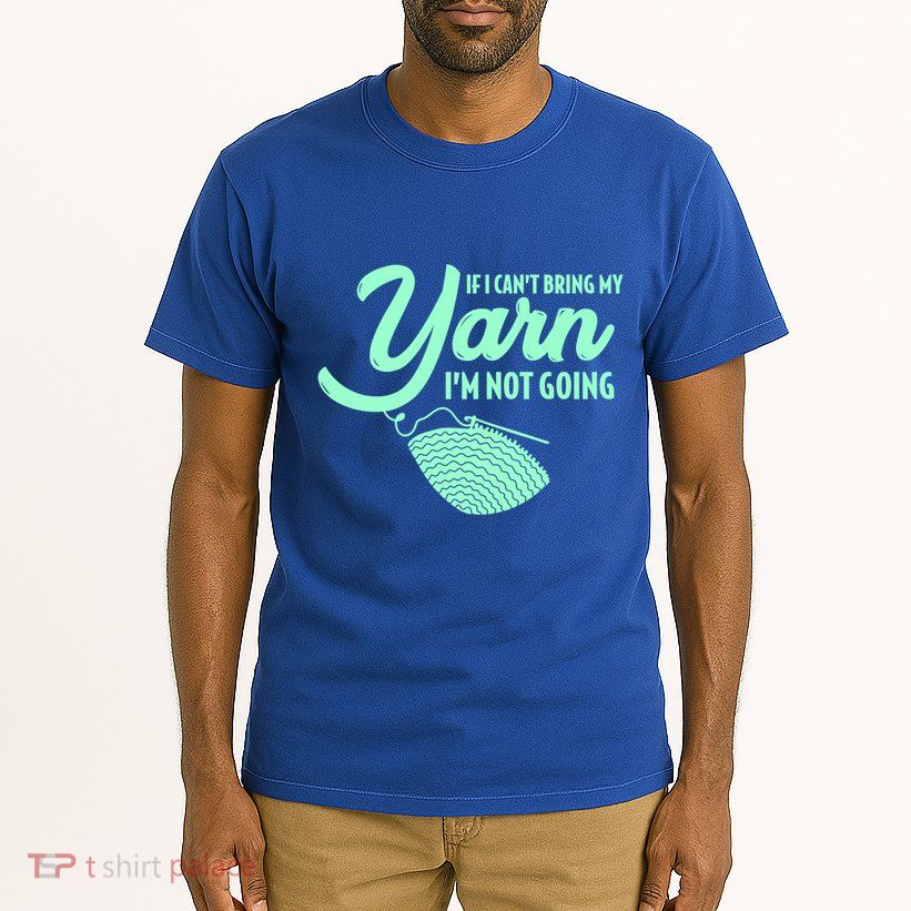 Crocheting Knitting Yarn Gift Tall T-Shirt
