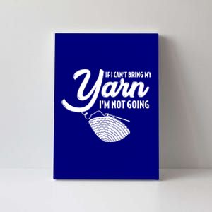 Crocheting Knitting Yarn Gift Canvas