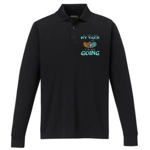 Crocheting Knitting Yarn Funny Knitting Yarn Crochet Performance Long Sleeve Polo