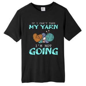 Crocheting Knitting Yarn Funny Knitting Yarn Crochet Tall Fusion ChromaSoft Performance T-Shirt