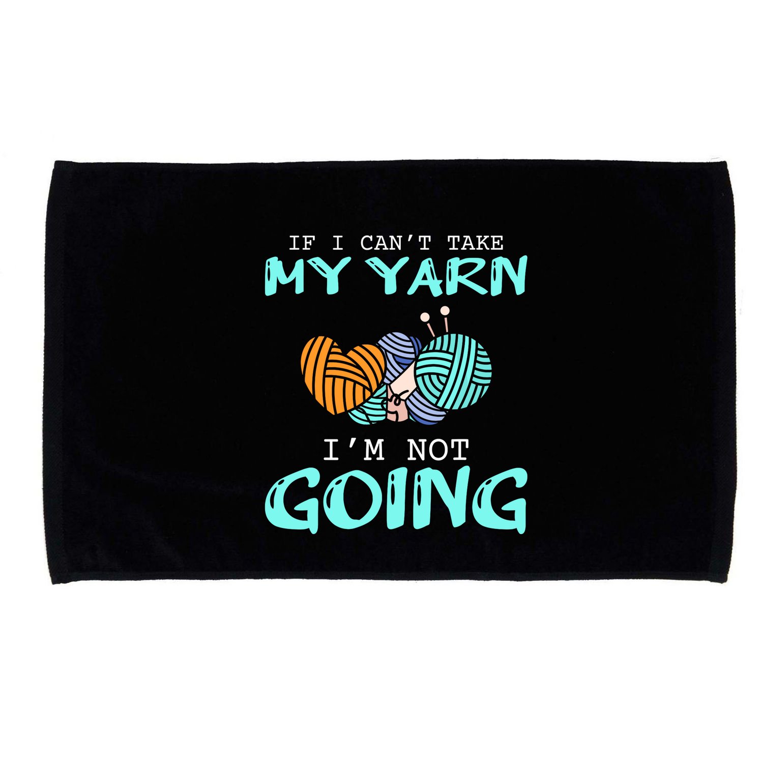 Crocheting Knitting Yarn Funny Knitting Yarn Crochet Microfiber Hand Towel