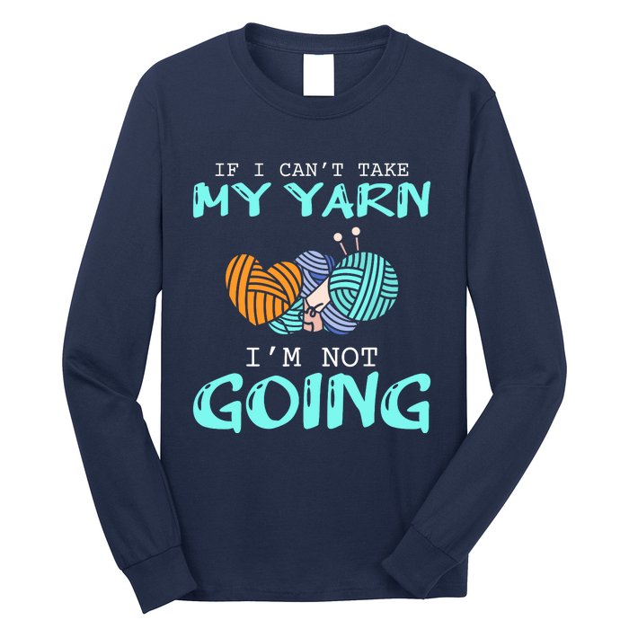 Crocheting Knitting Yarn Funny Knitting Yarn Crochet Long Sleeve Shirt