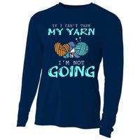 Crocheting Knitting Yarn Funny Knitting Yarn Crochet Cooling Performance Long Sleeve Crew