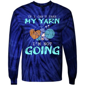 Crocheting Knitting Yarn Funny Knitting Yarn Crochet Tie-Dye Long Sleeve Shirt