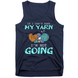 Crocheting Knitting Yarn Funny Knitting Yarn Crochet Tank Top