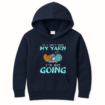 Crocheting Knitting Yarn Funny Knitting Yarn Crochet Kids Hoodie