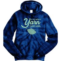 Crocheting Knitting Yarn Tie Dye Hoodie