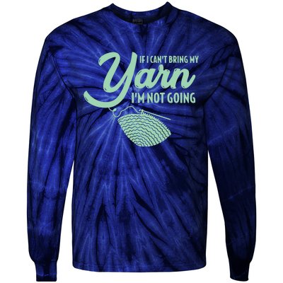 Crocheting Knitting Yarn Tie-Dye Long Sleeve Shirt