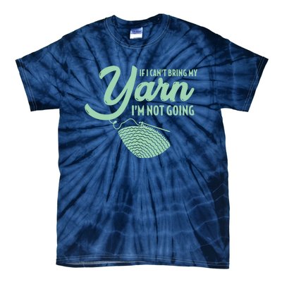 Crocheting Knitting Yarn Tie-Dye T-Shirt