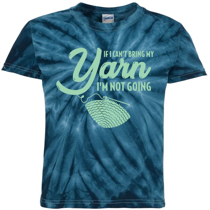 Crocheting Knitting Yarn Kids Tie-Dye T-Shirt