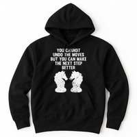 Chess Knight You Cannot Undo The Moves Chess Player Grunge Hoodie