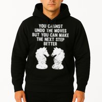 Chess Knight You Cannot Undo The Moves Chess Player Grunge Hoodie