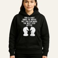 Chess Knight You Cannot Undo The Moves Chess Player Grunge Hoodie