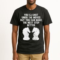 Chess Knight You Cannot Undo The Moves Chess Player Grunge Tall T-Shirt