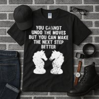 Chess Knight You Cannot Undo The Moves Chess Player Grunge Tall T-Shirt