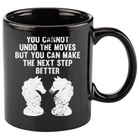 Chess Knight You Cannot Undo The Moves Chess Player Grunge 11oz C Handle Ceramic Mug