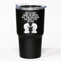 Chess Knight You Cannot Undo The Moves Chess Player Grunge Tumbler