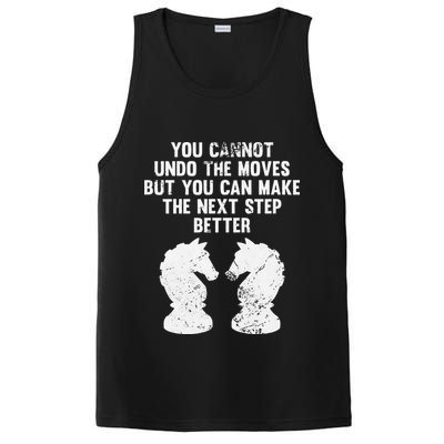 Chess Knight You Cannot Undo The Moves Chess Player Grunge PosiCharge Competitor Tank