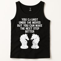 Chess Knight You Cannot Undo The Moves Chess Player Grunge Tank Top
