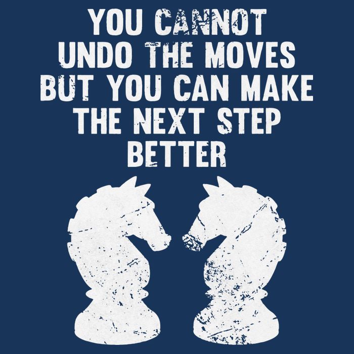 Chess Knight You Cannot Undo The Moves Chess Player Grunge Infant Baby Jersey Bodysuit