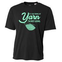 Crocheting Knitting Yarn Cooling Performance Crew T-Shirt