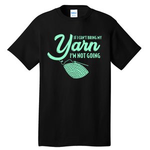 Crocheting Knitting Yarn Tall T-Shirt