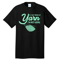 Crocheting Knitting Yarn Tall T-Shirt