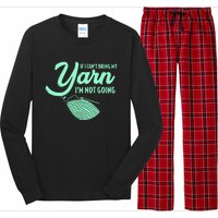 Crocheting Knitting Yarn Long Sleeve Pajama Set