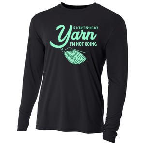 Crocheting Knitting Yarn Cooling Performance Long Sleeve Crew