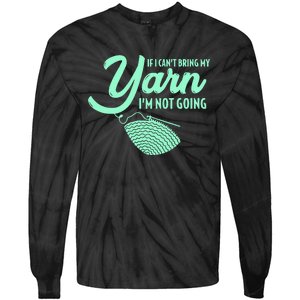 Crocheting Knitting Yarn Tie-Dye Long Sleeve Shirt