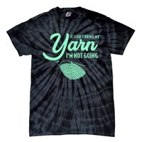 Crocheting Knitting Yarn Tie-Dye T-Shirt