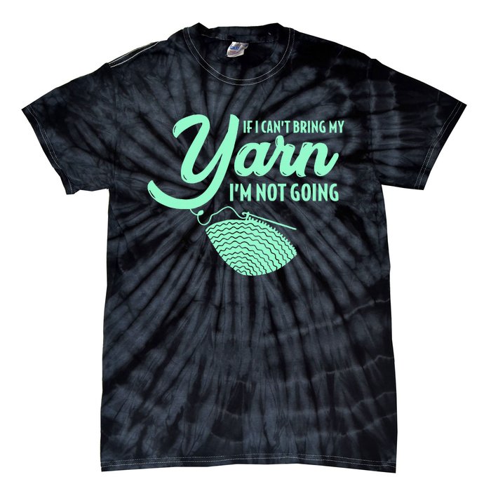 Crocheting Knitting Yarn Tie-Dye T-Shirt