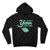 Crocheting Knitting Yarn Tall Hoodie