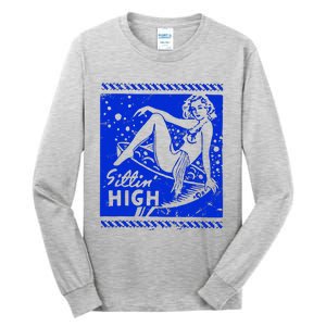 Cocktail Lounge 1950s Tall Long Sleeve T-Shirt