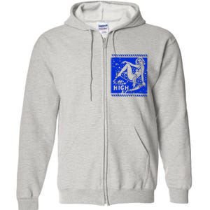 Cocktail Lounge 1950s Full Zip Hoodie