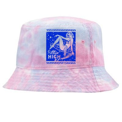 Cocktail Lounge 1950s Tie-Dyed Bucket Hat