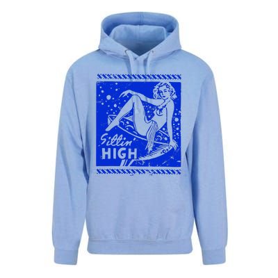 Cocktail Lounge 1950s Unisex Surf Hoodie