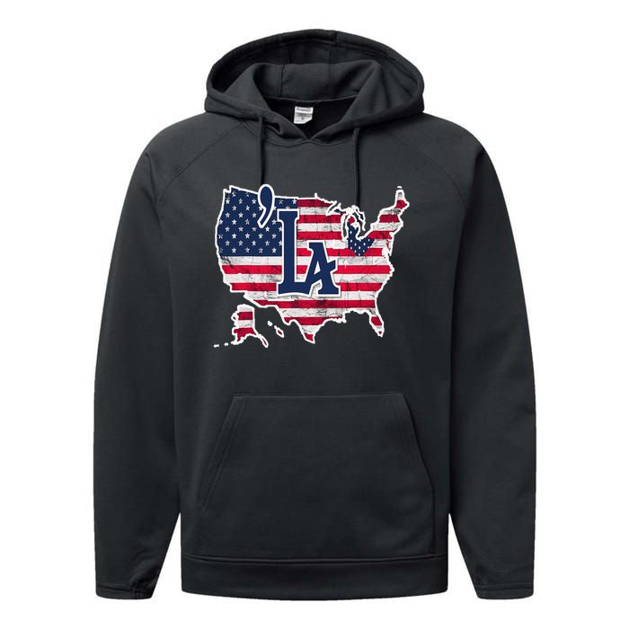 Comma La 2024 President Kamala Harris Performance Fleece Hoodie