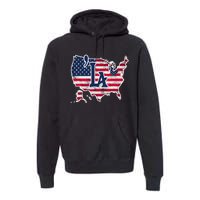 Comma La 2024 President Kamala Harris Premium Hoodie