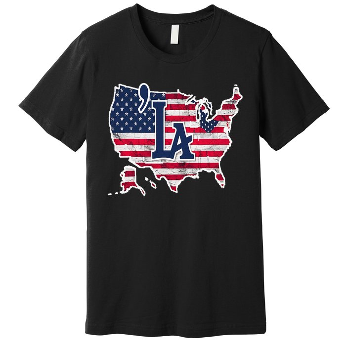 Comma La 2024 President Kamala Harris Premium T-Shirt