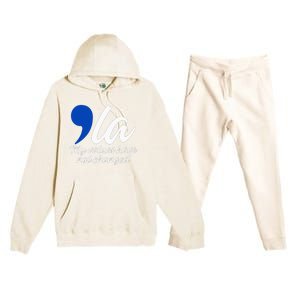 Comma La 2024 My Values Have Not Changed Premium Hooded Sweatsuit Set