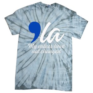 Comma La 2024 My Values Have Not Changed Tie-Dye T-Shirt