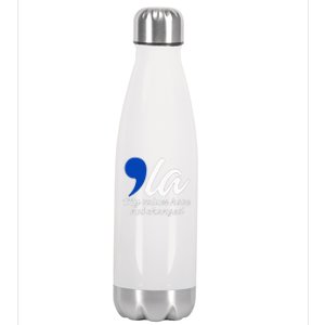 Comma La 2024 My Values Have Not Changed Stainless Steel Insulated Water Bottle