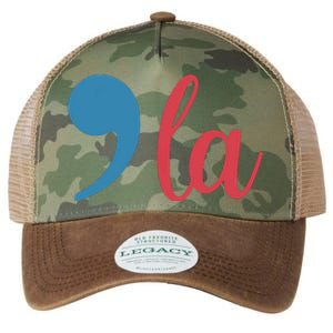 Comma La 2024 Funny Legacy Tie Dye Trucker Hat