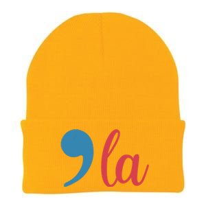 Comma La 2024 Funny Knit Cap Winter Beanie