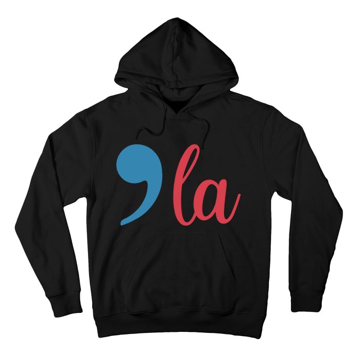 Comma La 2024 Funny Hoodie