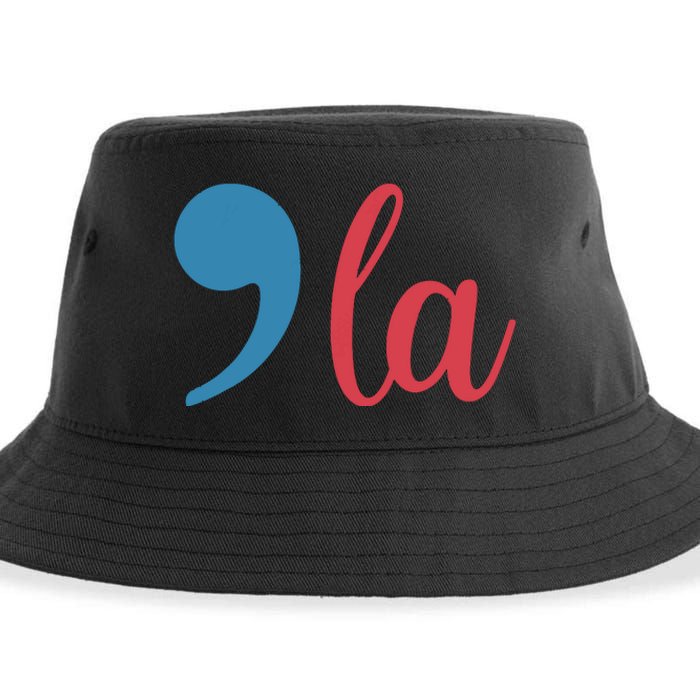 Comma La 2024 Funny Sustainable Bucket Hat