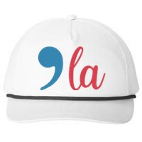 Comma La 2024 Funny Snapback Five-Panel Rope Hat