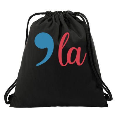 Comma La 2024 Funny Drawstring Bag